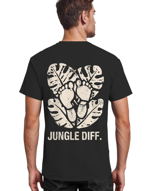 JUNGLE DIFF DARK 2 - Backprint T-Shirt